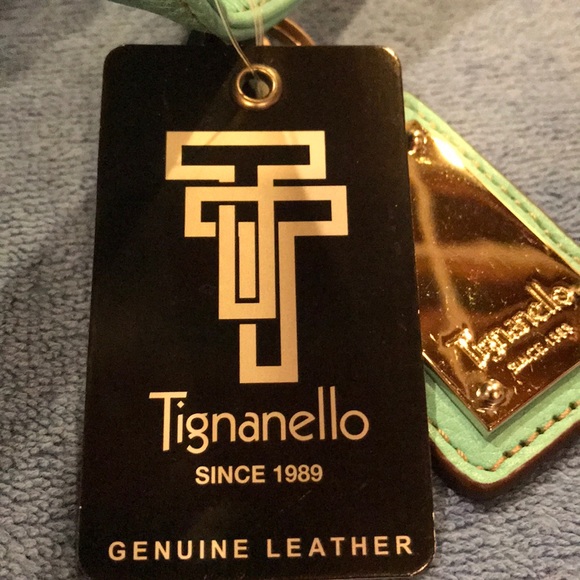 NWT Leather Tignanello Shoulder Bag - Picture 4 of 8